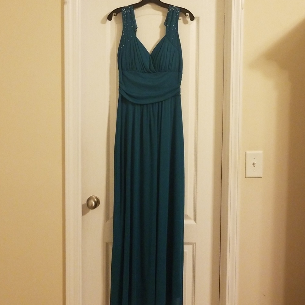 Teal Dress